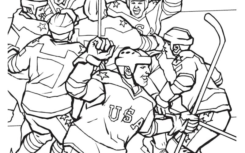 GOAL The Hockey Coloring Book Dover Sports Coloring Books Roytman Arkady 8601419687374 Amazon Books