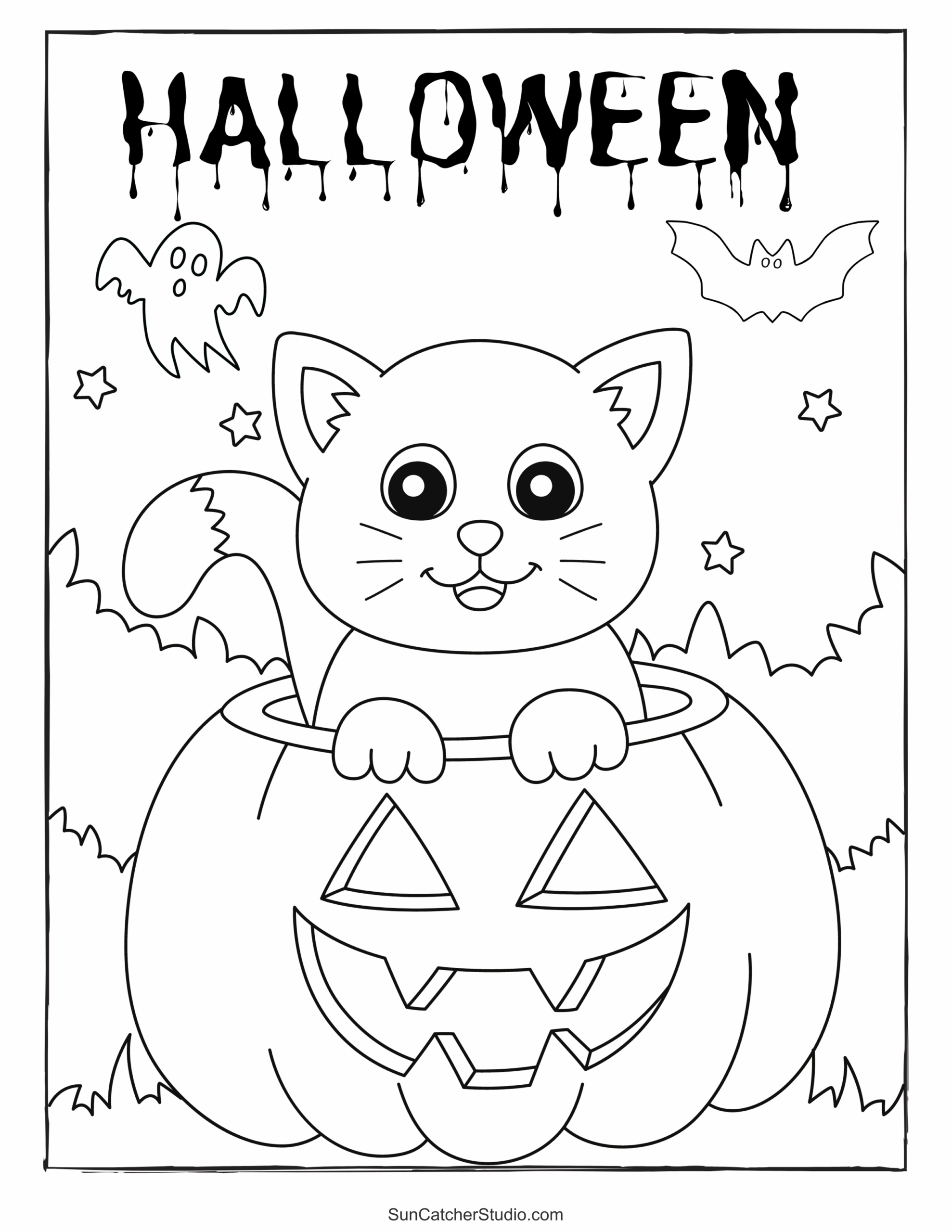 free halloween coloring pages printable