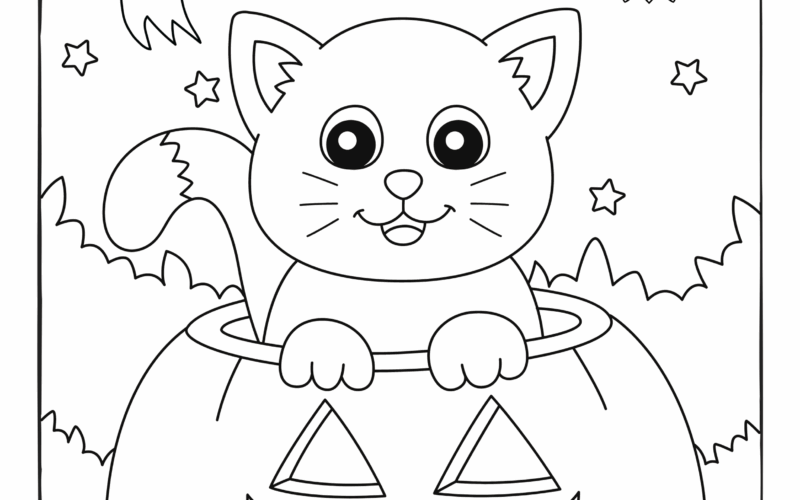 Halloween Coloring Pages And Coloring Sheets Free Printables Monograms Design Tools Patterns DIY Projects