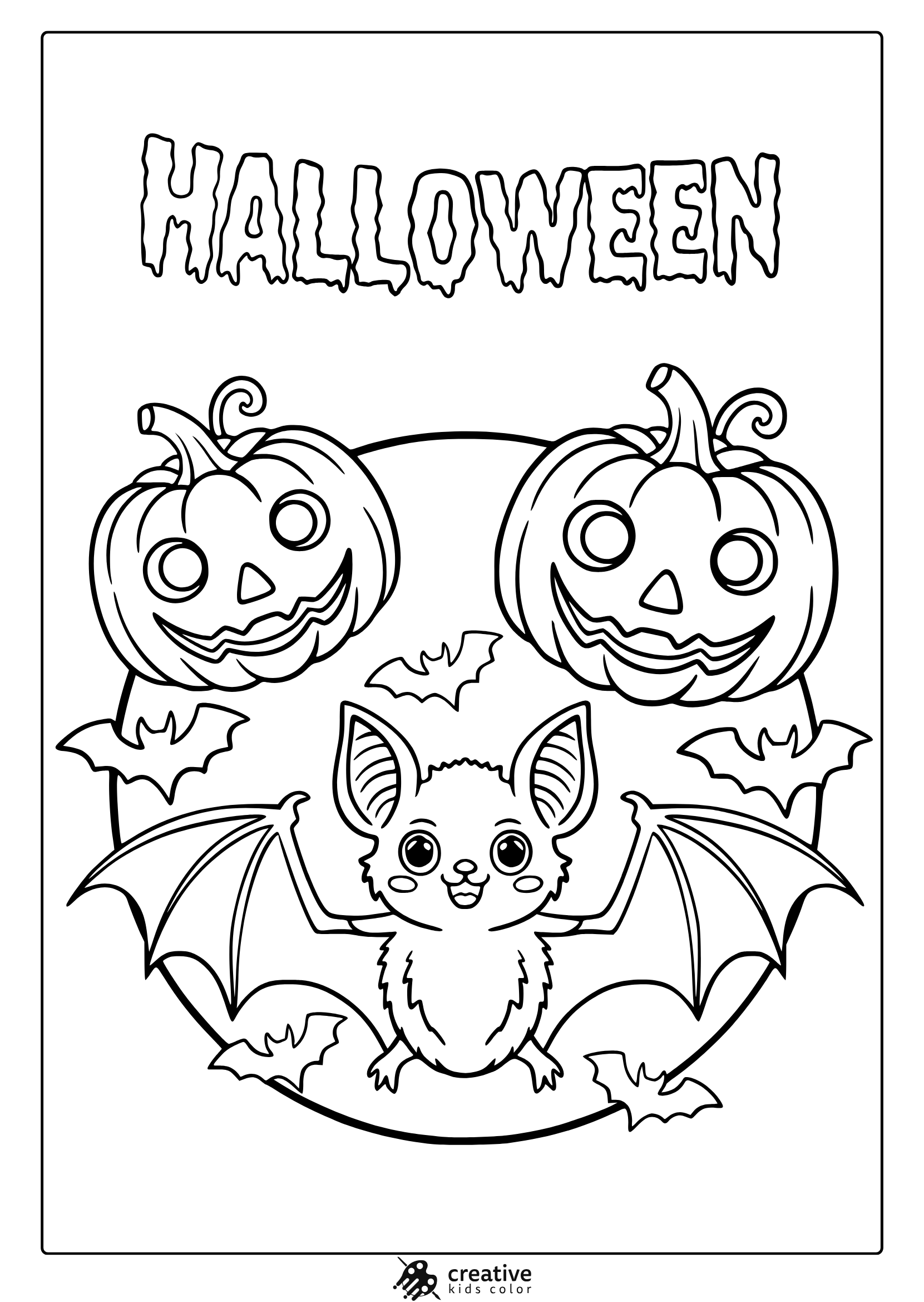 creepy halloween coloring pages