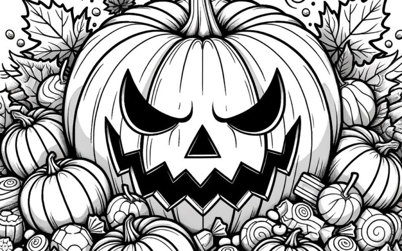 Halloween Coloring Pages Fun Designs For All Ages