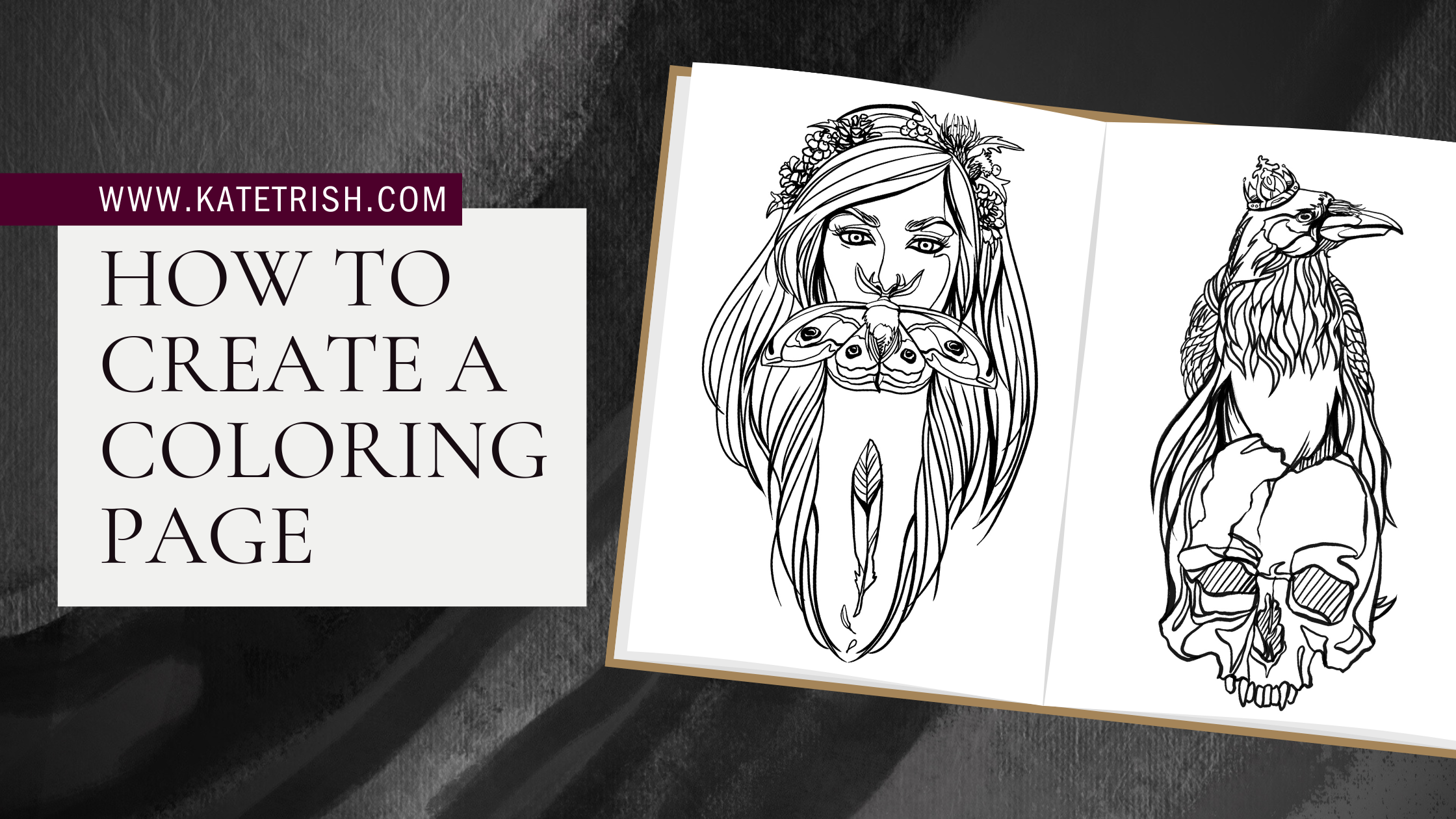 How To Create A Coloring Page Art And Design By Kaitlin Trisciani How To Create A Coloring Page Art And Design By Kaitlin Trisciani