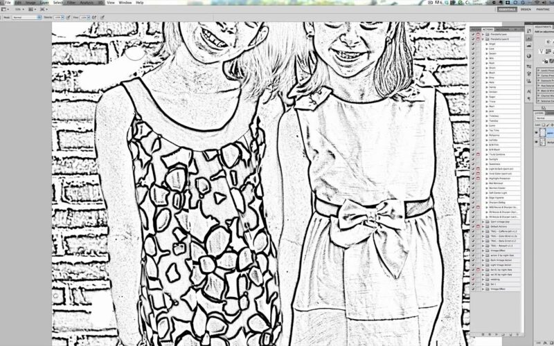 How To Create A Coloring Sheet From Your Own Picture YouTube