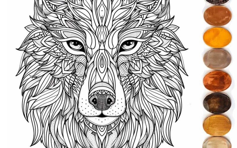Intricate Animals Adult Coloring Pages To Print Robin Colors