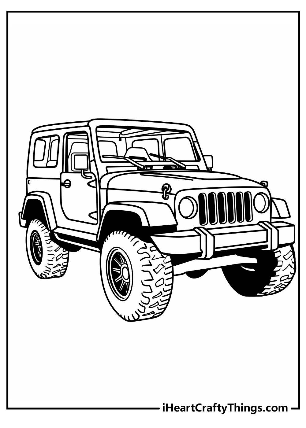 Jeep Coloring Pages 100 Free Printables 
