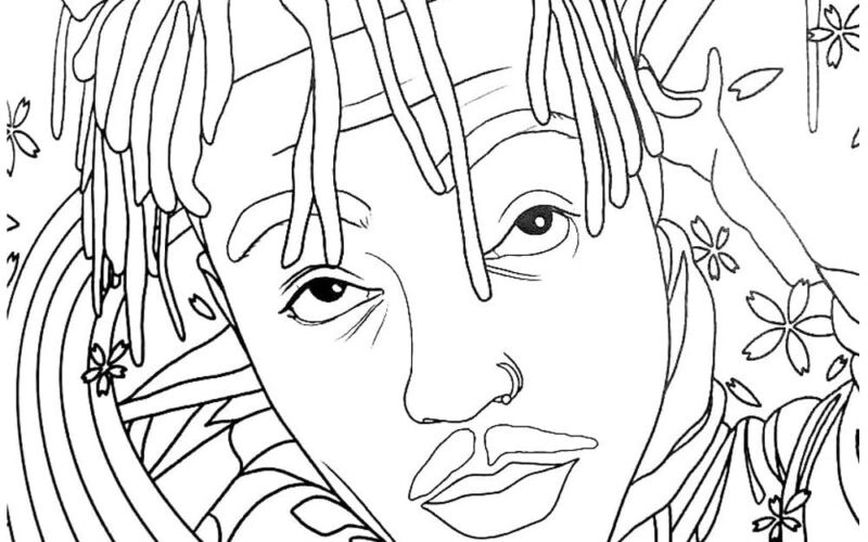 Juice WRLD Coloring Pages Free Coloring Pages