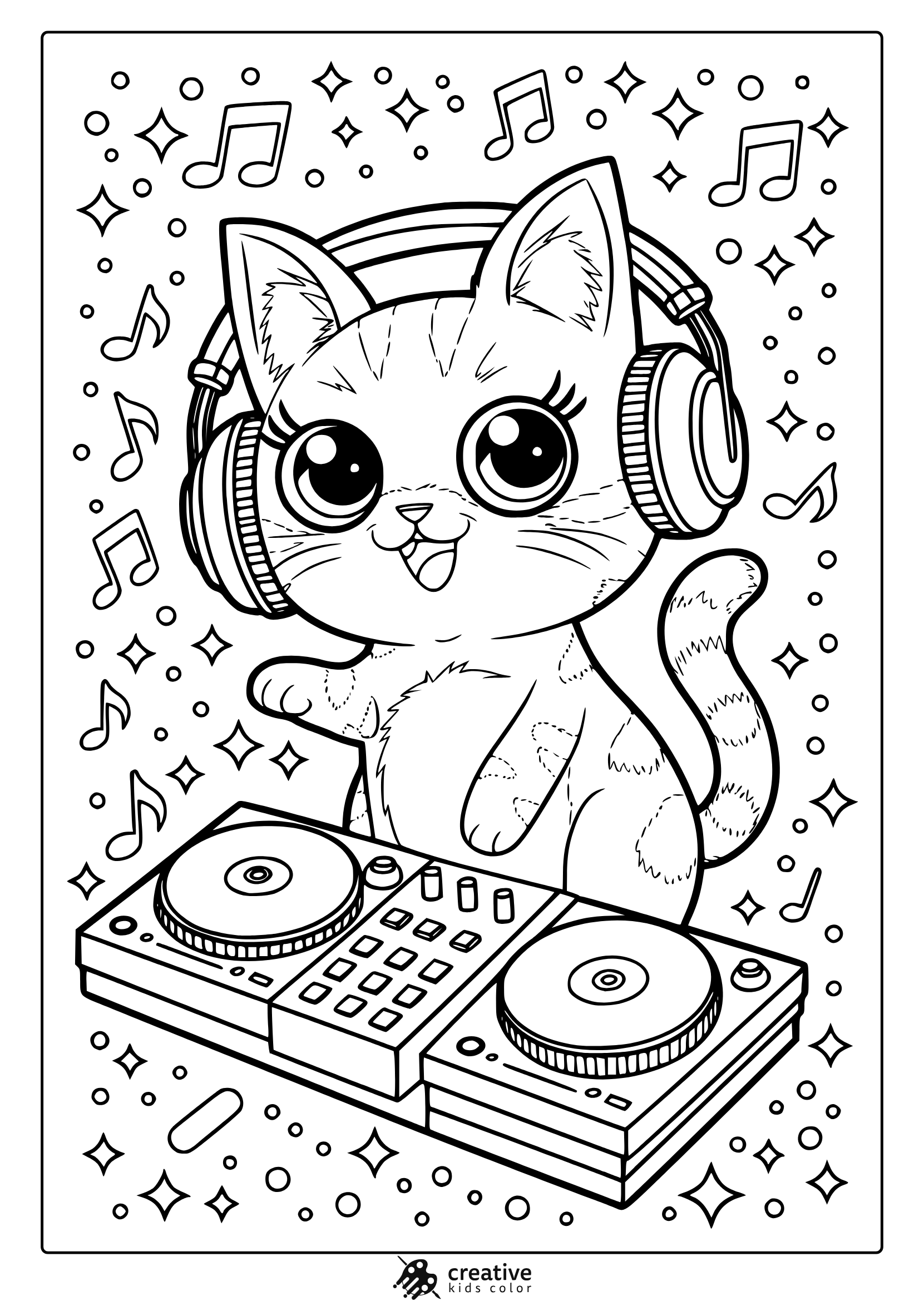 coloring pages cats