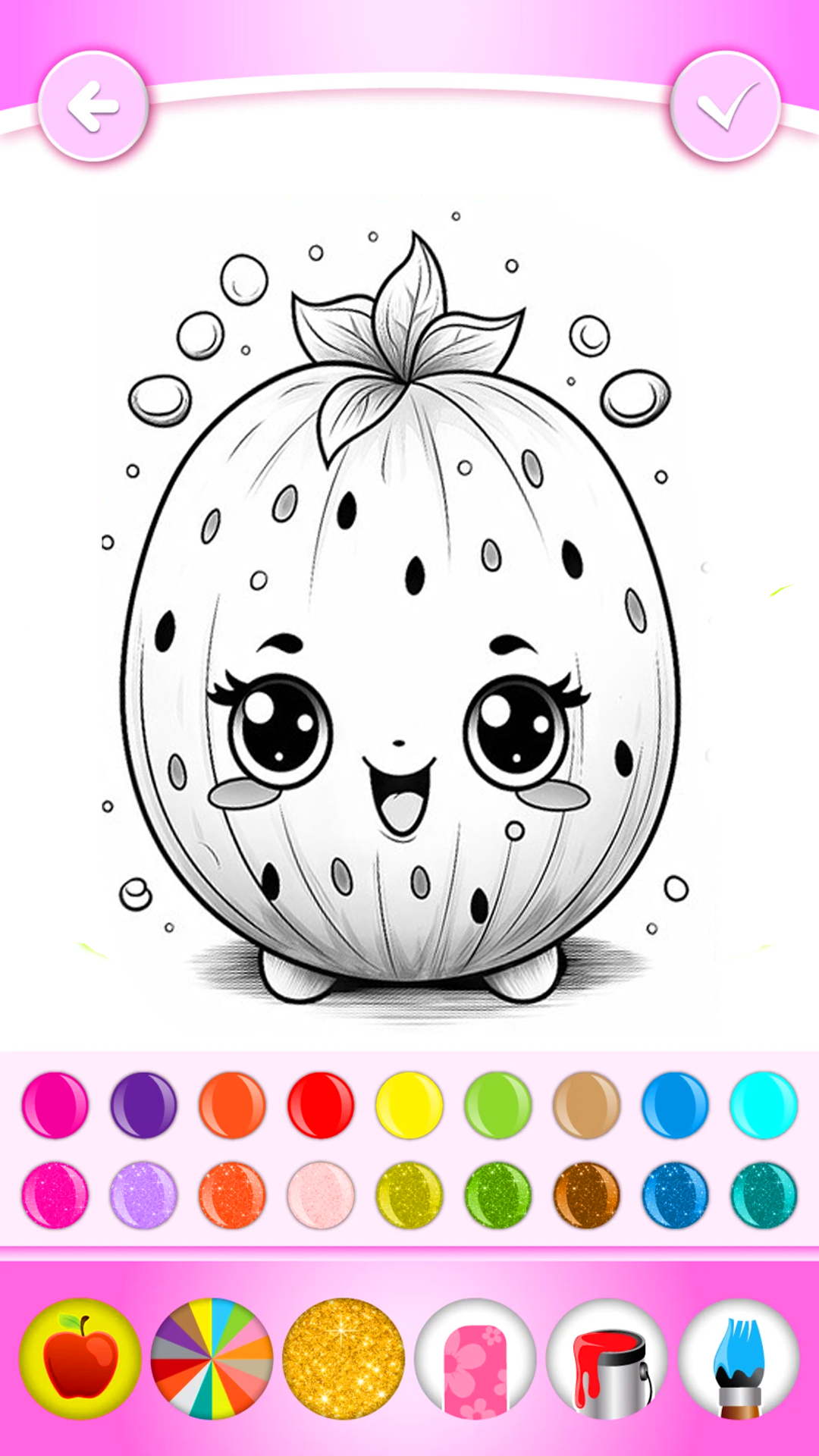 Kawaii Dessert Food Coloring Pages Kawaii Food Dessert Restaurant Coloring Book Cute Food Colouring Pages Adult Coloring Book Drawing Book For Toddlers Game Free Learning Book For Kids App On Amazon