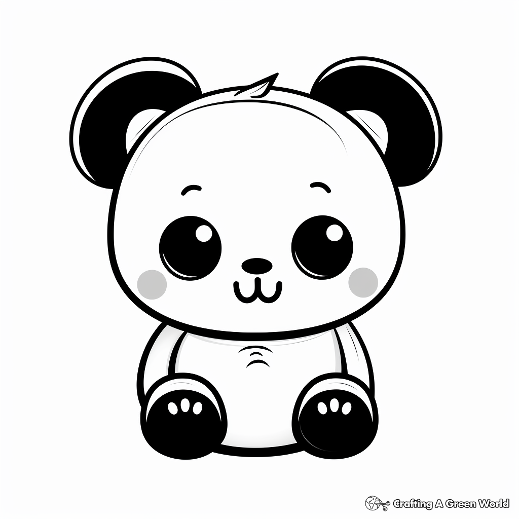 Kawaii Panda Coloring Pages Free Printable Kawaii Panda Coloring Pages Free Printable