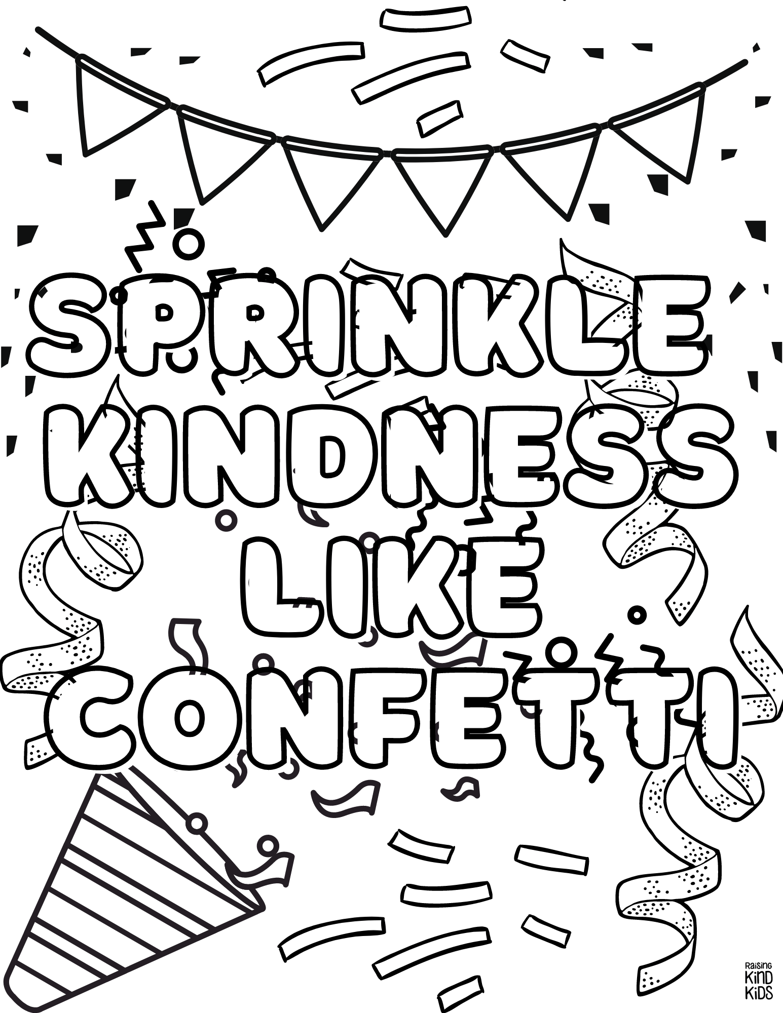 Kindness Coloring Pages 1 Coffee And Carpool Intentionally Raising Kind Kids
