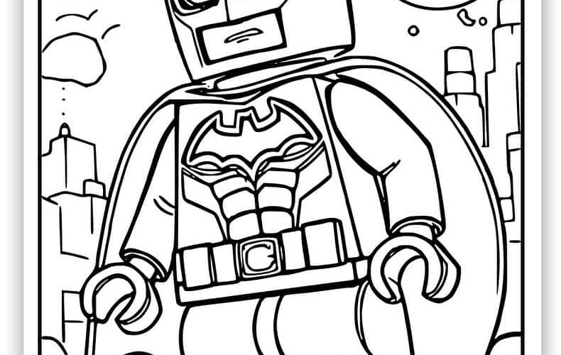 Lego Coloring Pages Free PDF Printables Simply Love Coloring