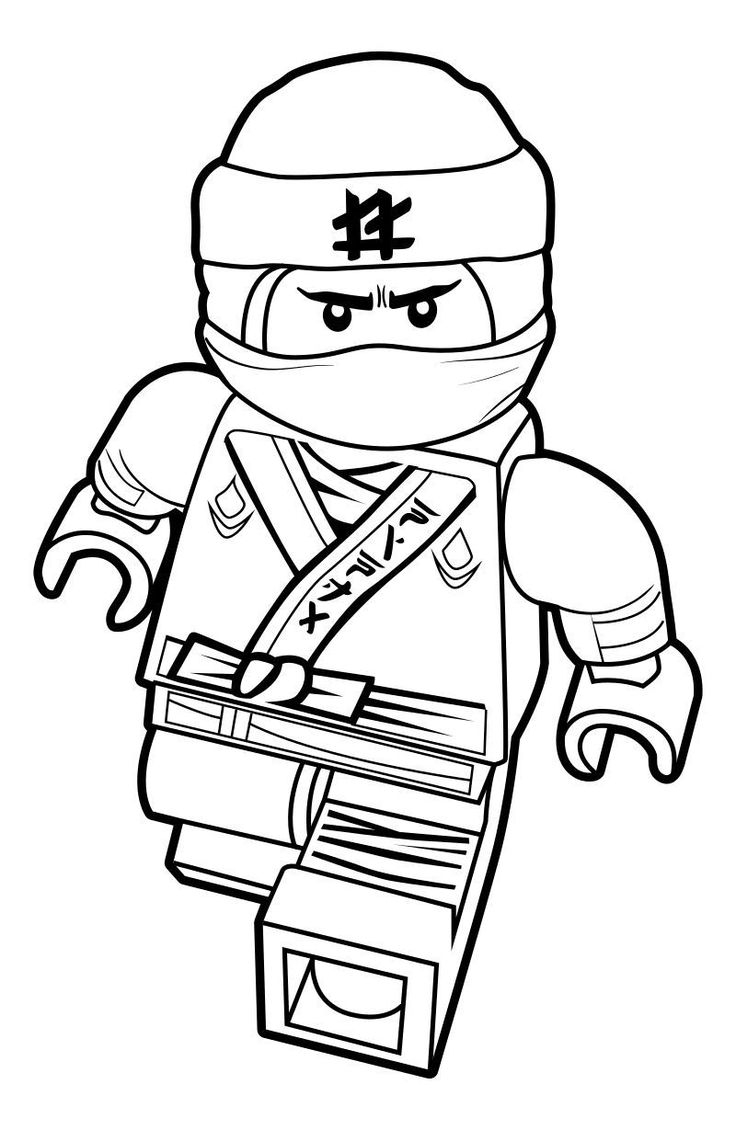 Lego Ninjago Zane Coloring Pages Easy To Color