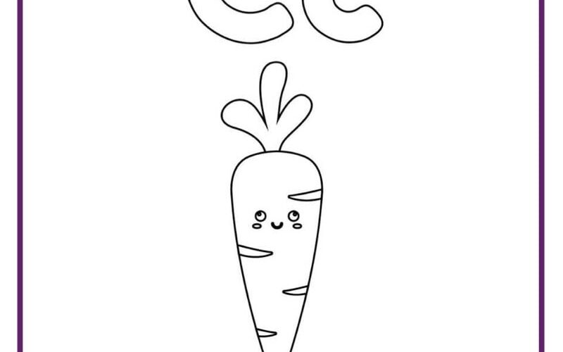 Letter C Coloring Pages