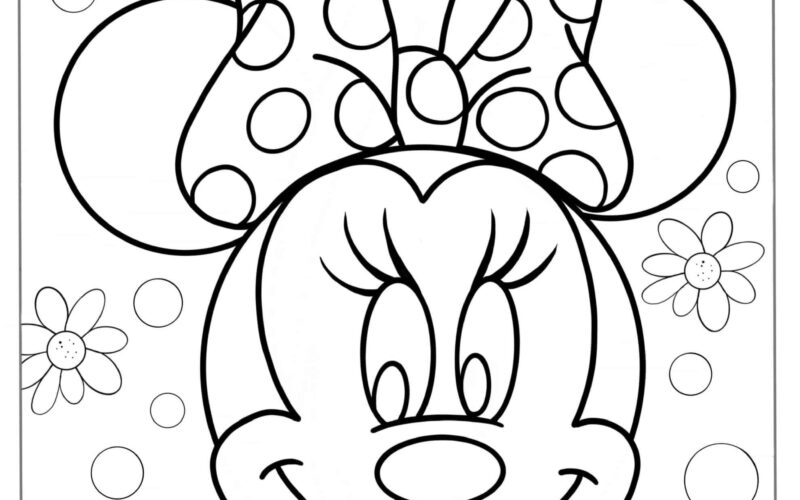 Lilo And Stitch Coloring Book Minnie Mouse Birthday Pages For Kids Stitch Coloring Book For Kids