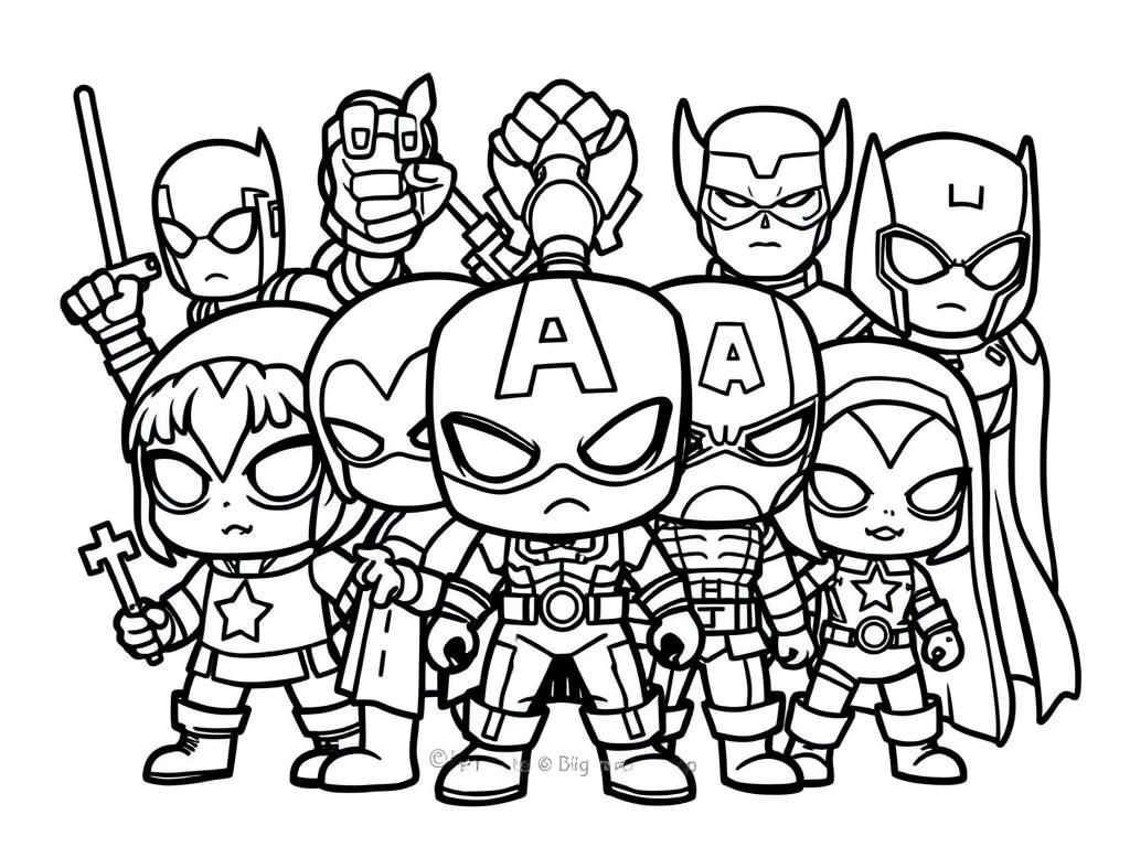 Marvel Superhero Coloring Page Free Printable Coloring Page Marvel Superhero Coloring Page Free Printable Coloring Page