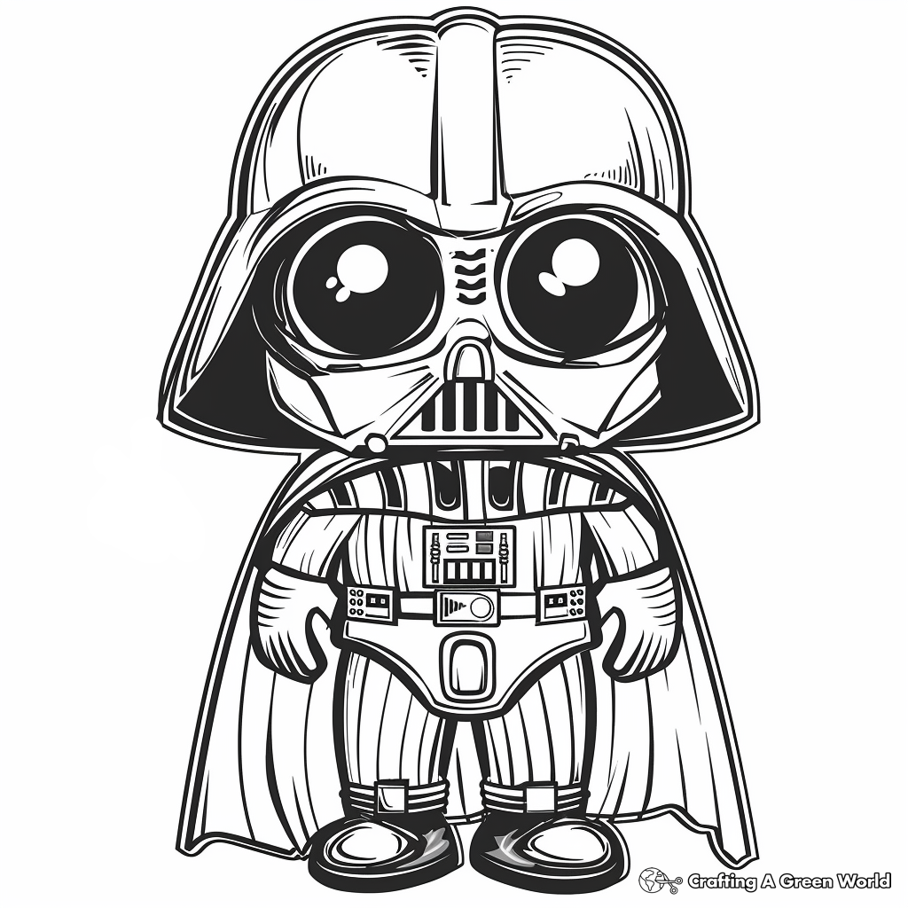 May The 4th Be With You Coloring Pages Free Printable 