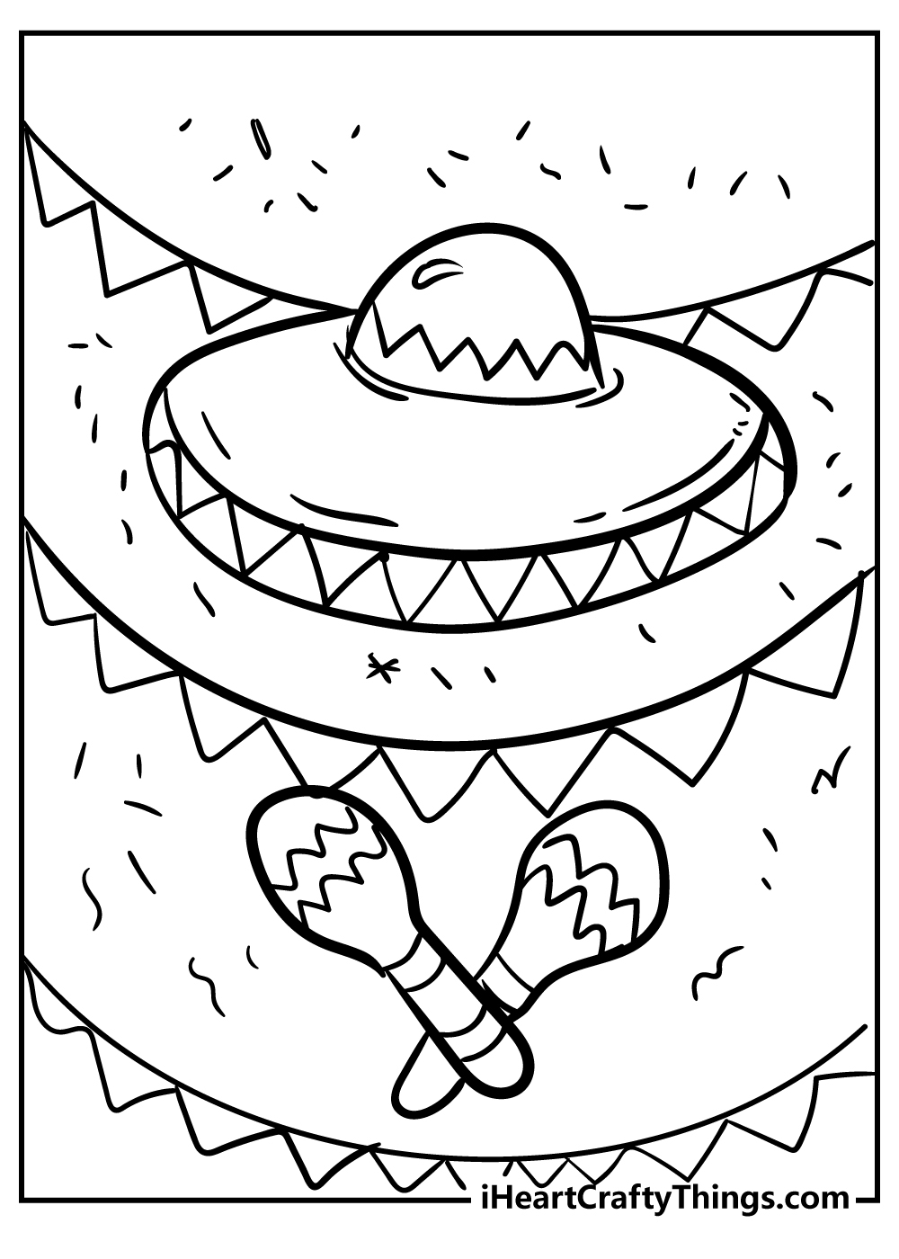 Mexican Coloring Pages 100 Free Printables 