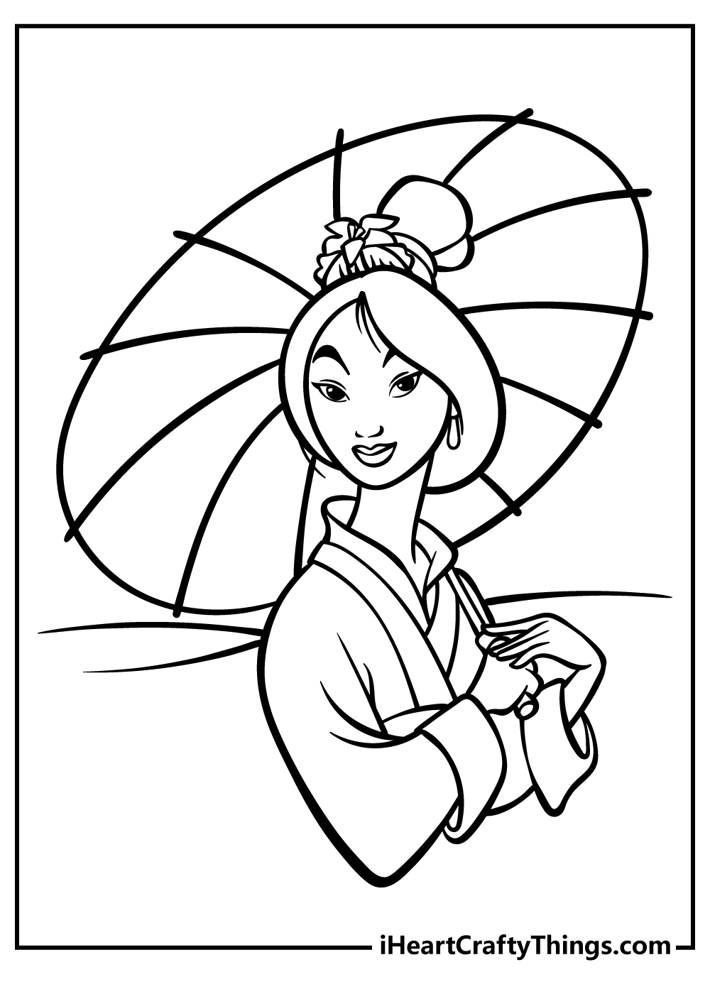 Mulan Coloring Pages 20 Free Printables 