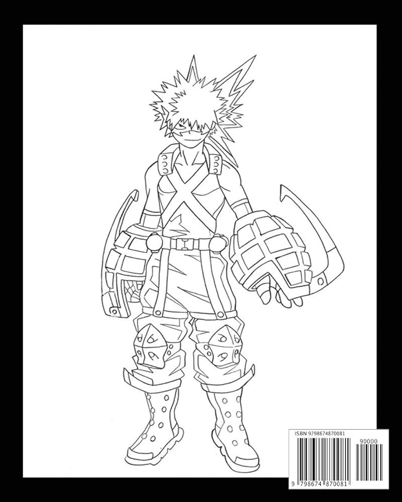 mha coloring pages mha coloring pages