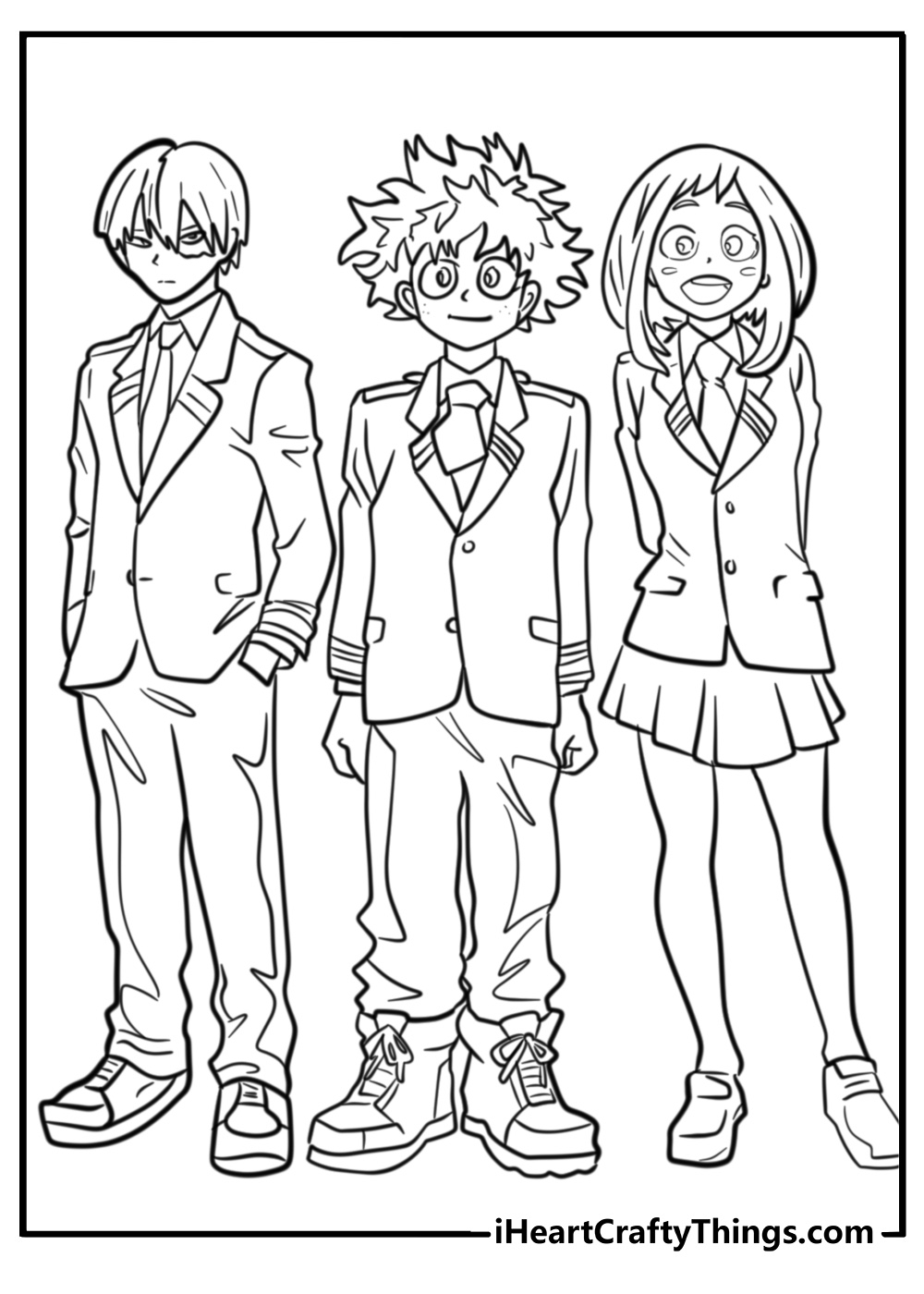 My Hero Academia Coloring Pages 26 Free PDF Printables My Hero Academia Coloring Pages 26 Free PDF Printables