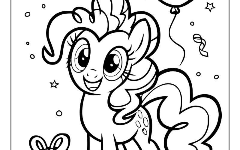 My Little Pony Coloring Pages 30 Free Printable PDF