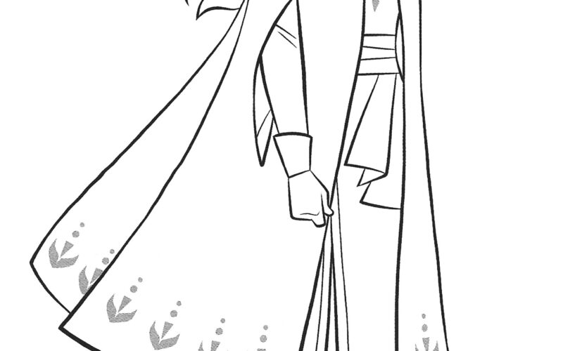 New Frozen 2 Coloring Pages With Anna YouLoveIt