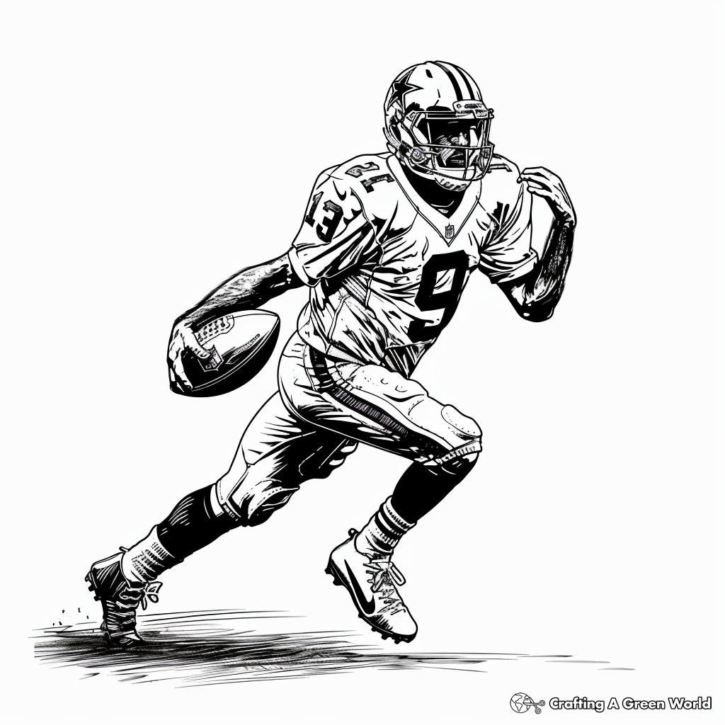 Nfl Football Coloring Pages Free Printable Nfl Football Coloring Pages Free Printable