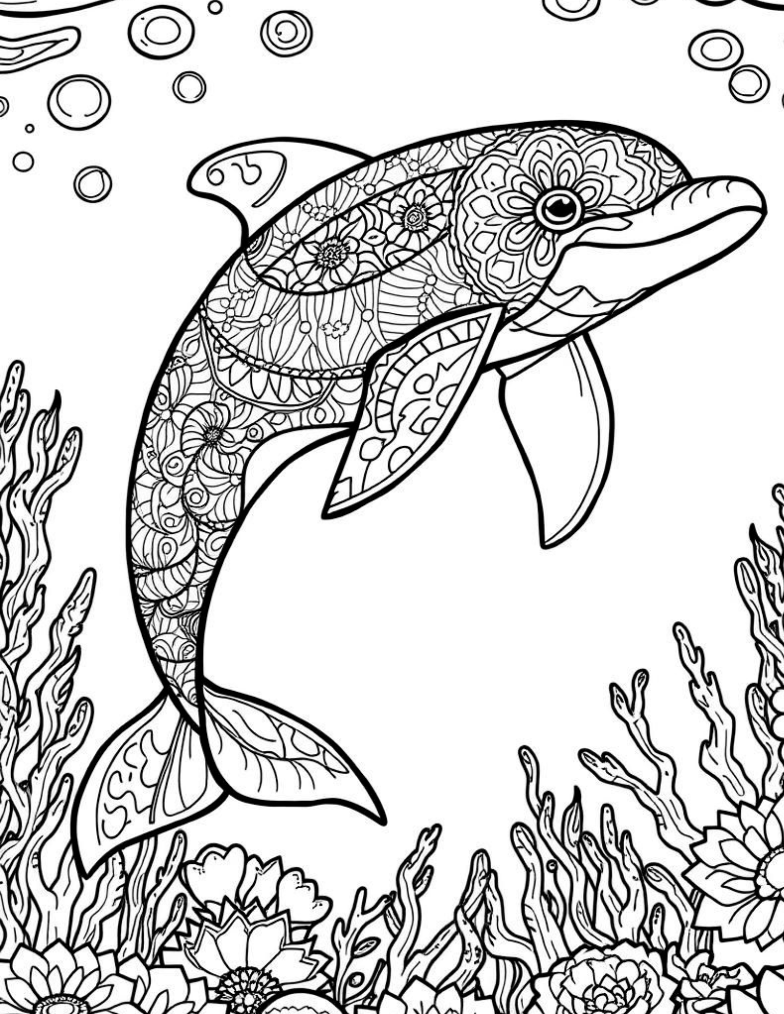 coloring pages of ocean