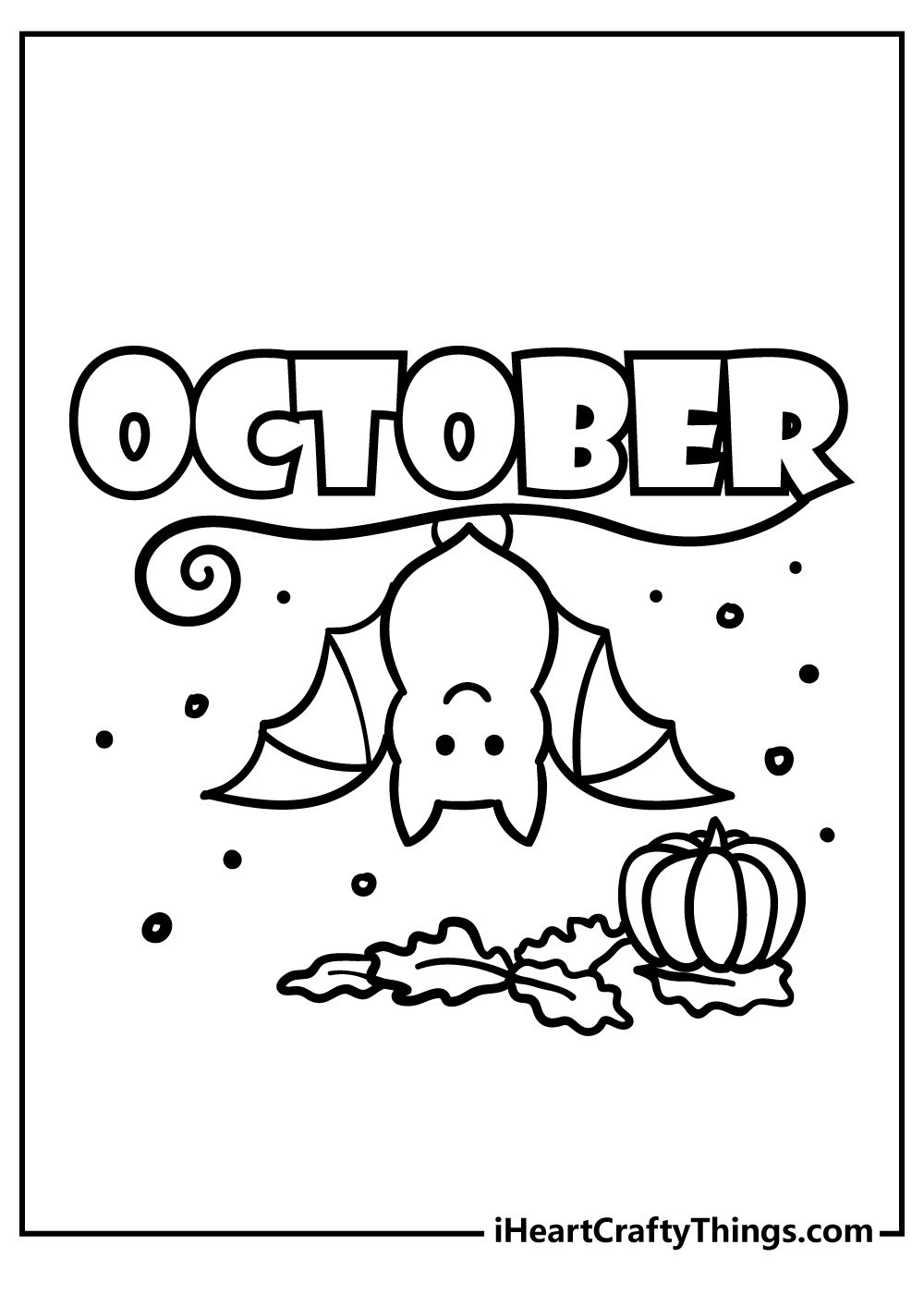 coloring pages october