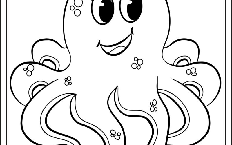 Octopus Coloring Pages Preschool Kindergarten First Grade Made By Teachers