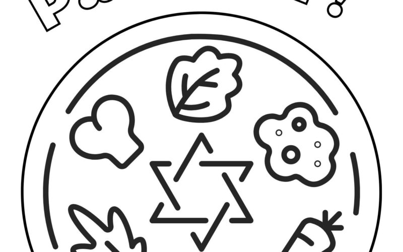 Passover Coloring Pages Passover Printables Jewish Coloring Pages Pesah Coloring Page Jewish Holiday Coloring Pages Pesach Coloring PDF Etsy