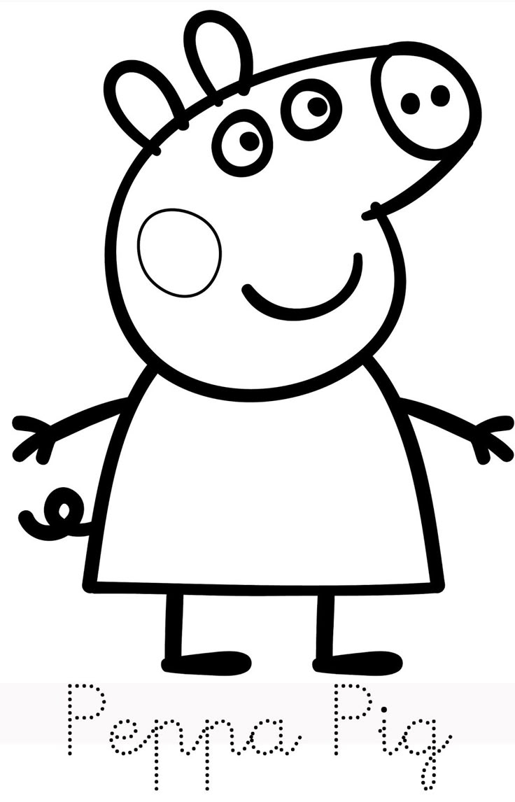 Peppa Pig Coloring Pages Best Coloring Pages For Kids Peppa Pig Coloring Pages Best Coloring Pages For Kids