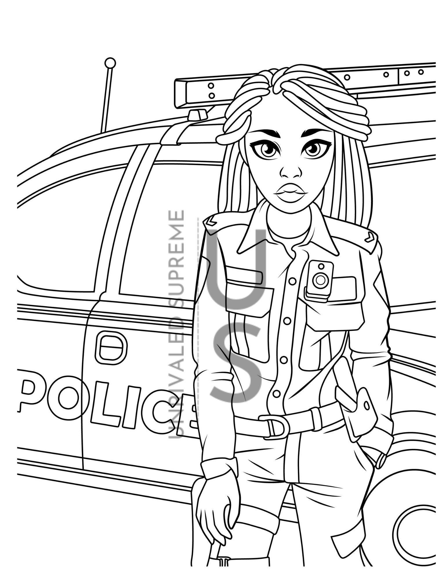 coloring pages for police coloring pages for police