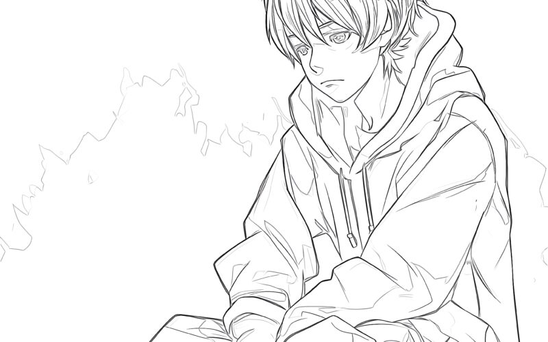 Printable Anime Color Sheets Coloring Pages Mimi Panda