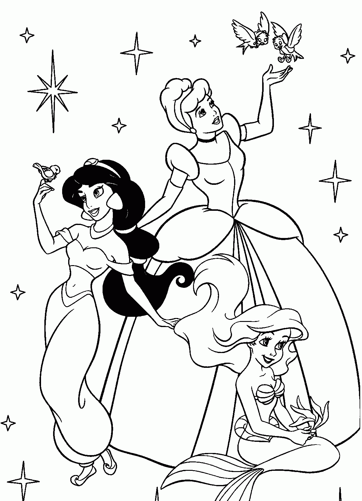 coloring pages characters