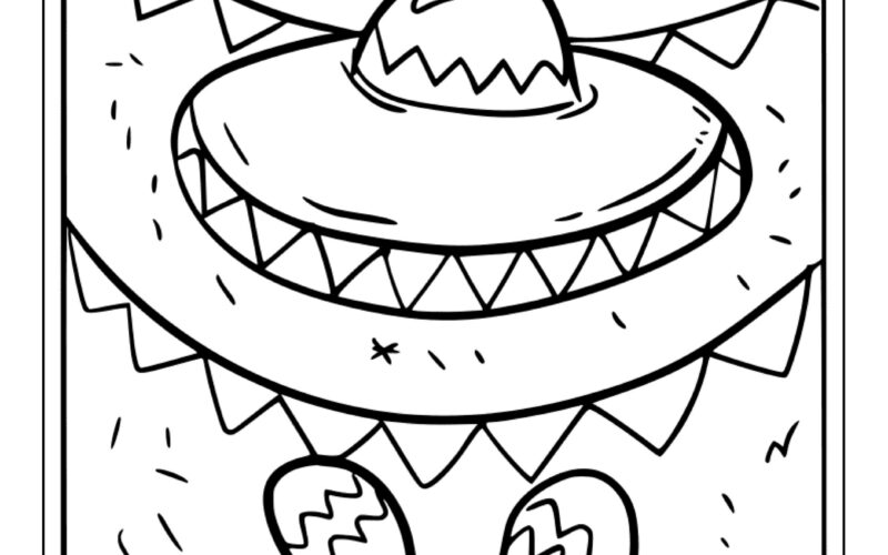 Printable Mexican Independence Day Coloring Pages For Kids Adults 45 Pages Instant Digital Download Mexican Heritage Coloring Sheets Etsy