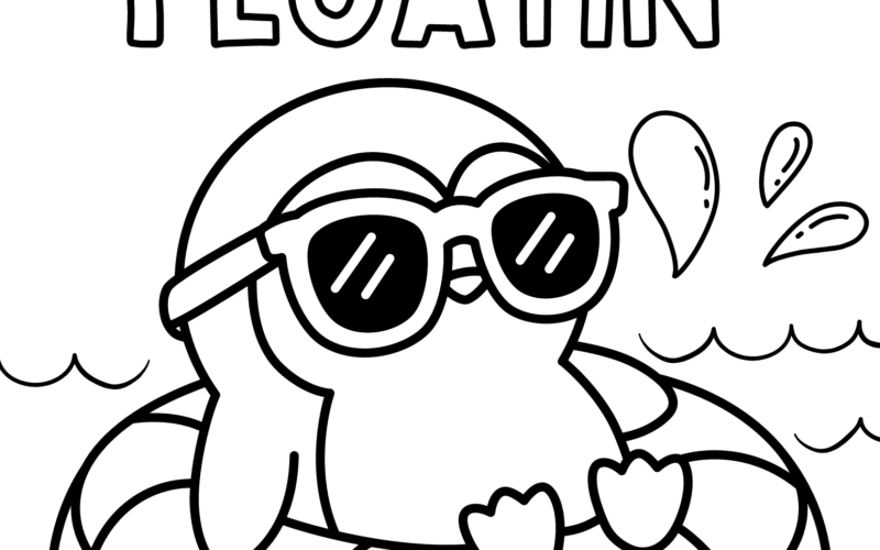 Printable Summer Coloring Pages Crafty Morning