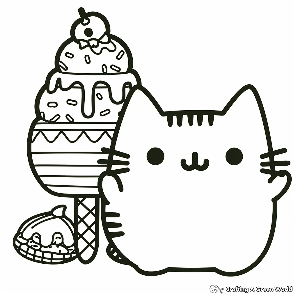 pusheen coloring pages pusheen coloring pages