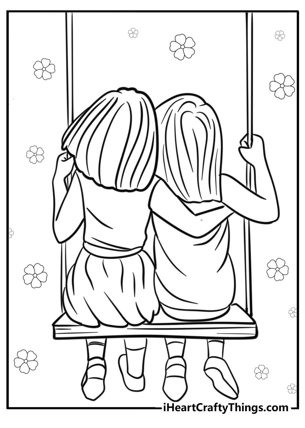 friendship coloring pages