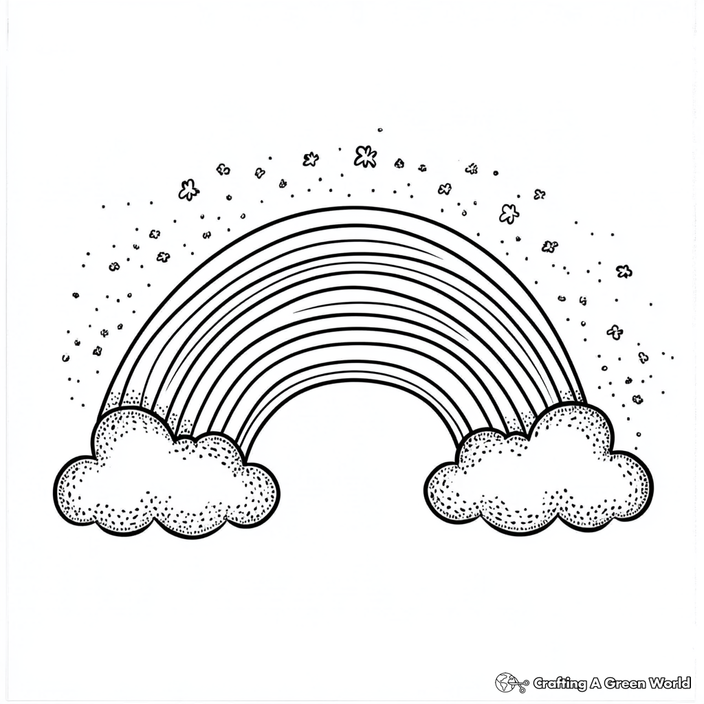 Rainbow Coloring Pages Free Printable 