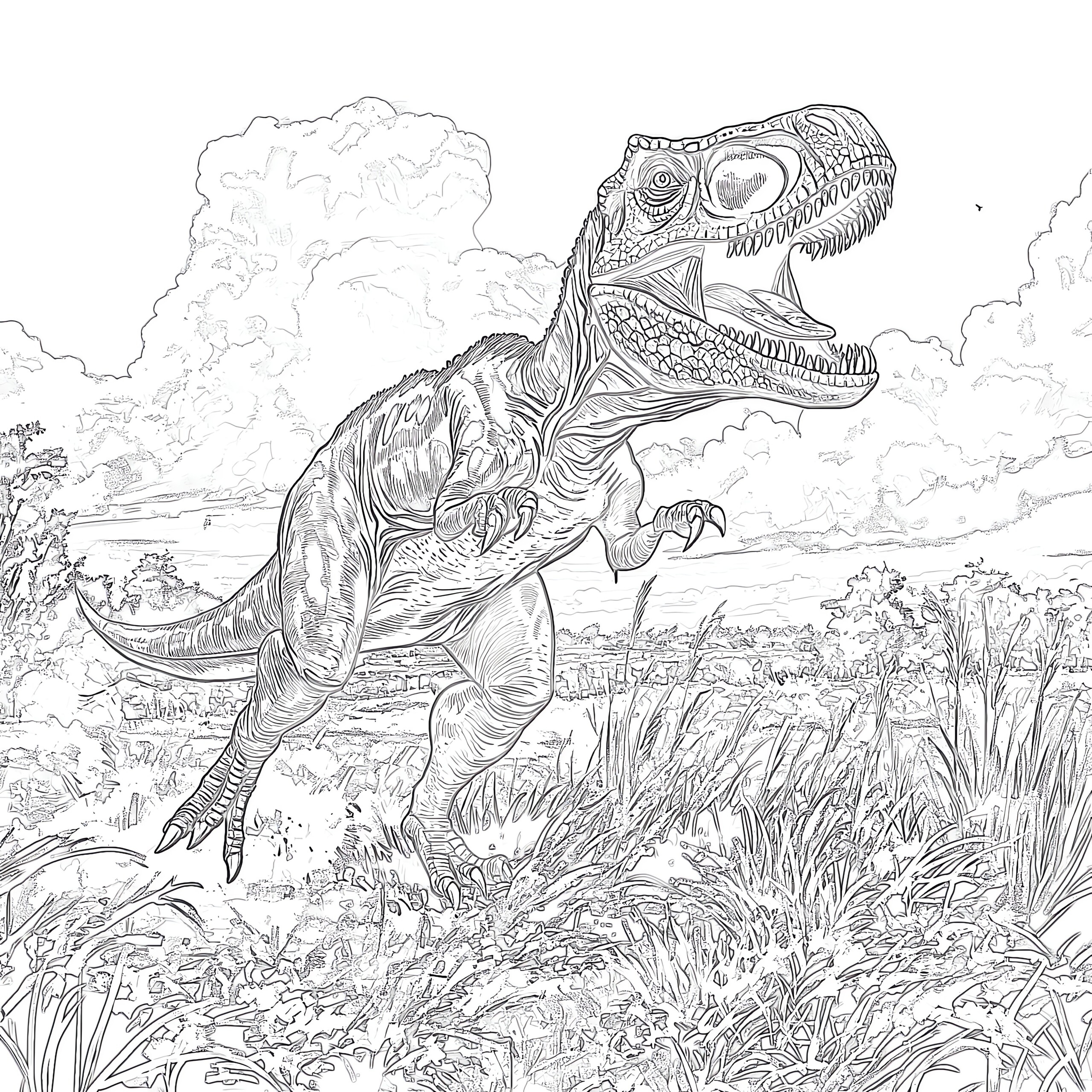 dinosaurs coloring page dinosaurs coloring page