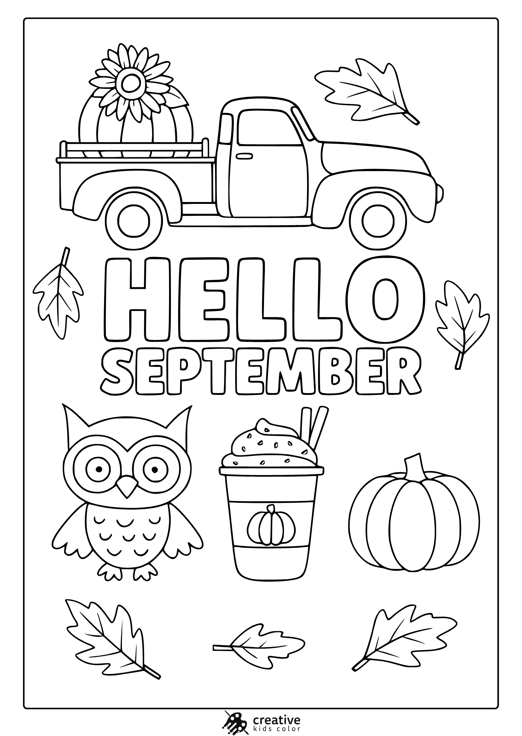 September Coloring Pages Free Fun Autumn Printables September Coloring Pages Free Fun Autumn Printables