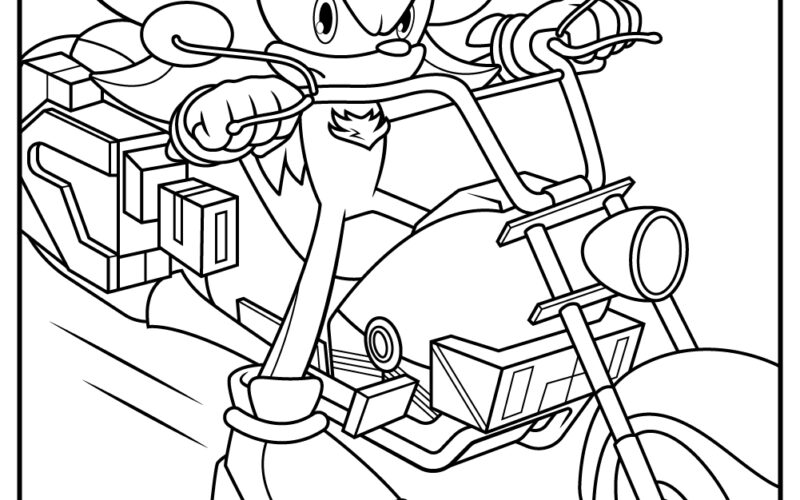 Shadow Sonic The Hedgehog Coloring Pages 22 Free Printables