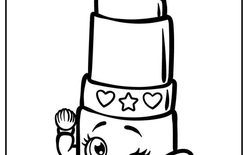 Shopkins Coloring Pages 45 Free Printables