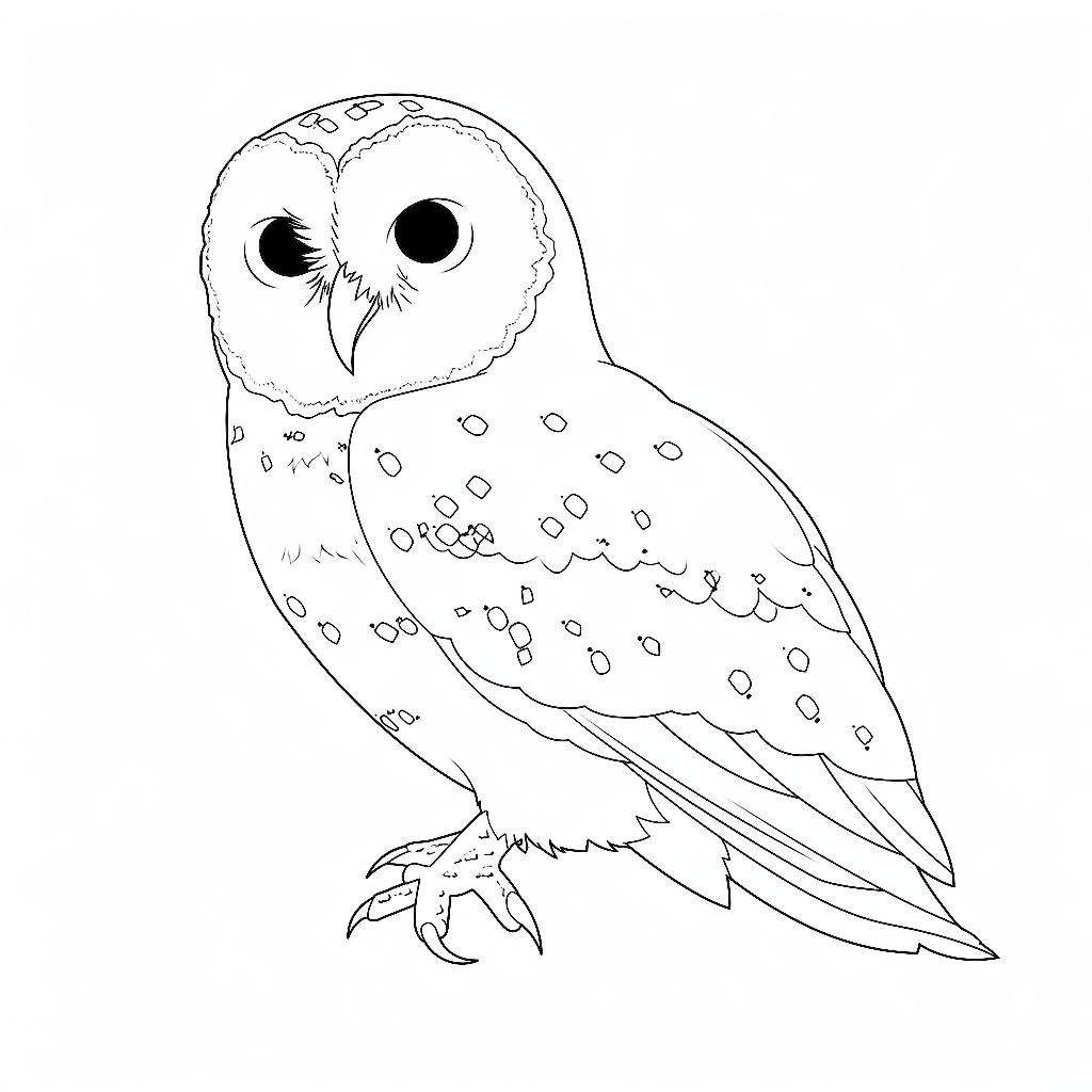 Snowy Owl Coloring Pages Coloring Corner Snowy Owl Coloring Pages Coloring Corner