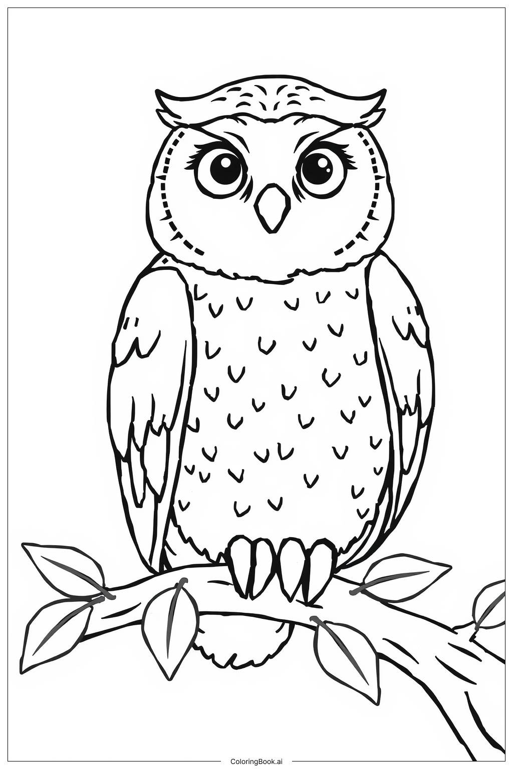 Snowy Owl Perch Coloring Page Free PDF PNG Printable Snowy Owl Perch Coloring Page Free PDF PNG Printable