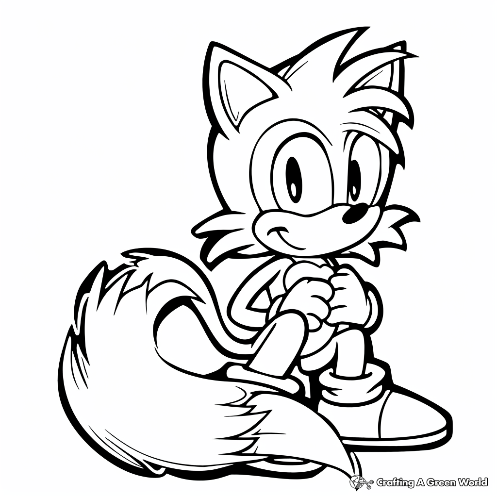 Sonic And Friends Coloring Pages Free Printable 