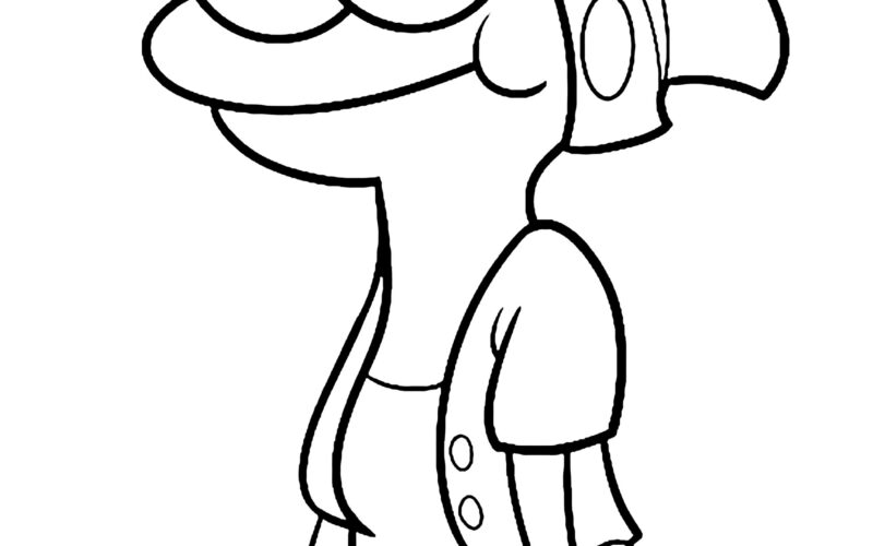 Sprig Plantar Amphibia Coloring Pages