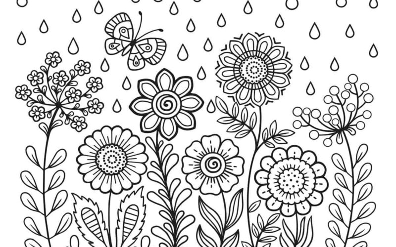 Spring Coloring Pages