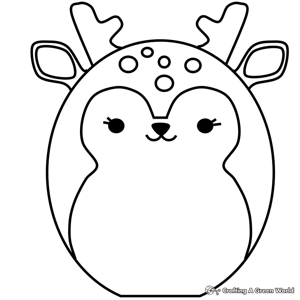squishmellow coloring pages